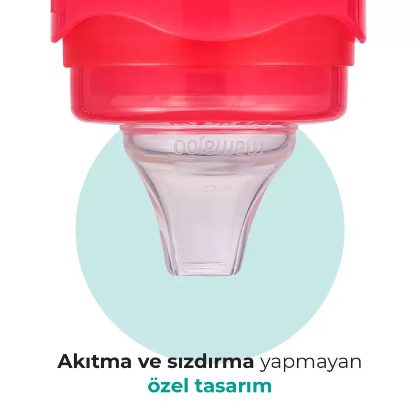 Mamajoo Kulplu Eğitici Bardak 160 ml Pembe - 5