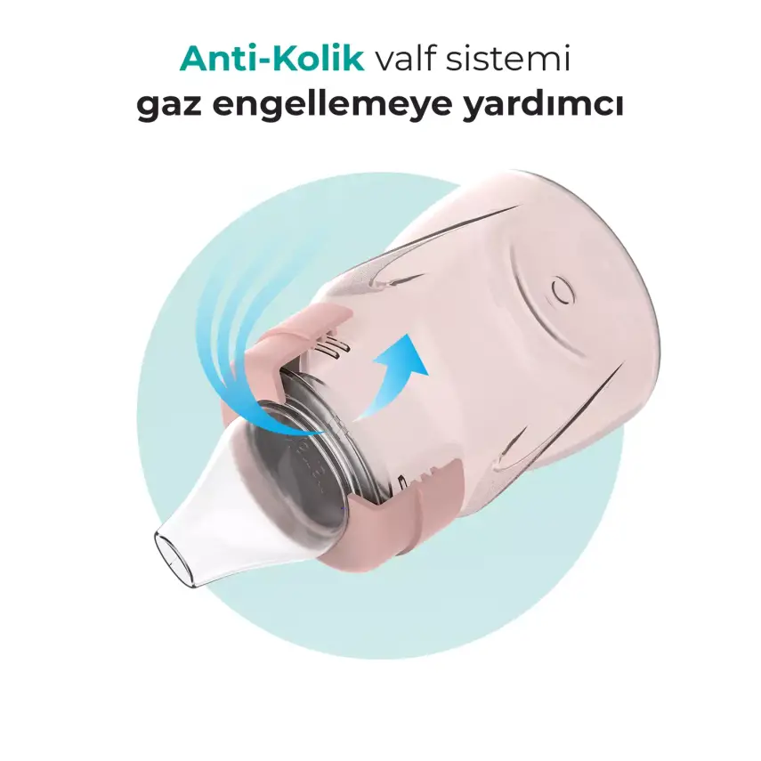 Mamajoo Kulplu Eğitici Bardak 160 ml Powder Pink - 3