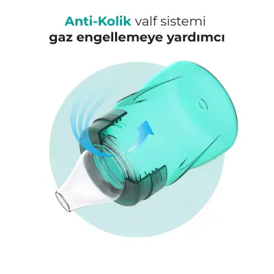 Mamajoo Kulplu Eğitici Bardak 160 ml Yeşil - 3