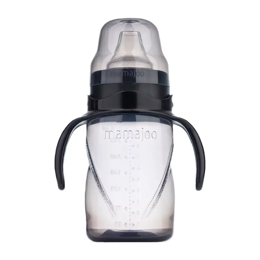 Mamajoo Kulplu Eğitici Bardak 270 ml Black - 1