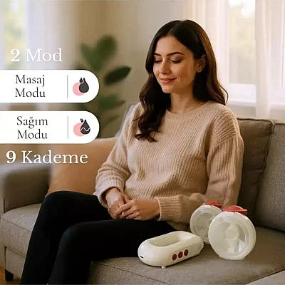Mamajoo Kybele Giyilebilir Elektronik Çiftli Pompa 150 ml - 4