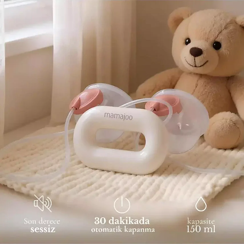 Mamajoo Kybele Giyilebilir Elektronik Çiftli Pompa 150 ml - 5