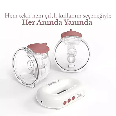 Mamajoo Kybele Giyilebilir Elektronik Çiftli Pompa 150 ml - 6
