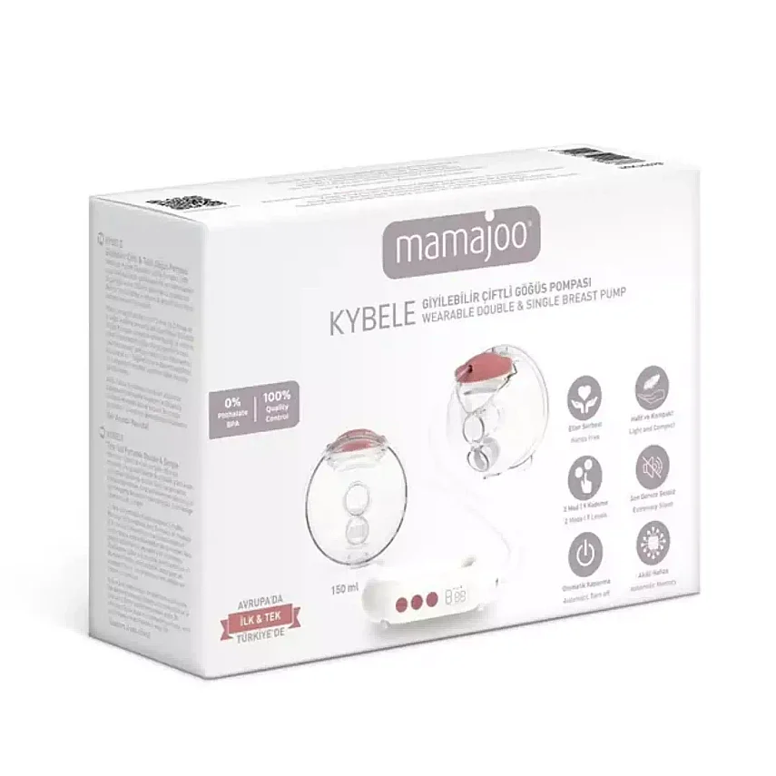 Mamajoo Kybele Giyilebilir Elektronik Çiftli Pompa 150 ml - 7