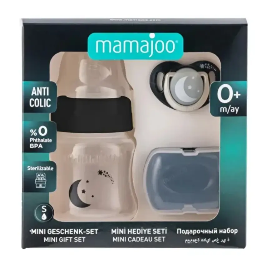 Mamajoo Mini Hediye Seti Gece&Gündüz 160 ml Siyah - 5