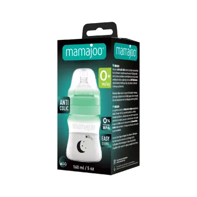 Mamajoo PP Biberon 160 ml & Gece ve Gündüz Biberon Emziği - 8