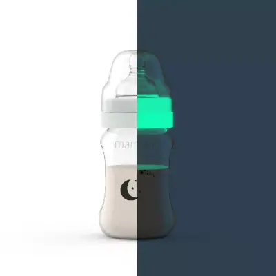 Mamajoo PP Biberon 270 ml & Gece ve Gündüz Biberon Emziği - 7