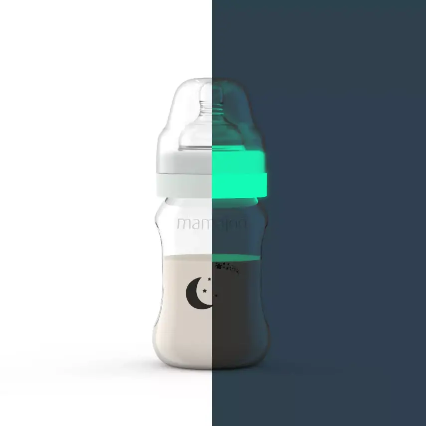 Mamajoo PP Biberon 270 ml & Gece ve Gündüz Biberon Emziği - 7