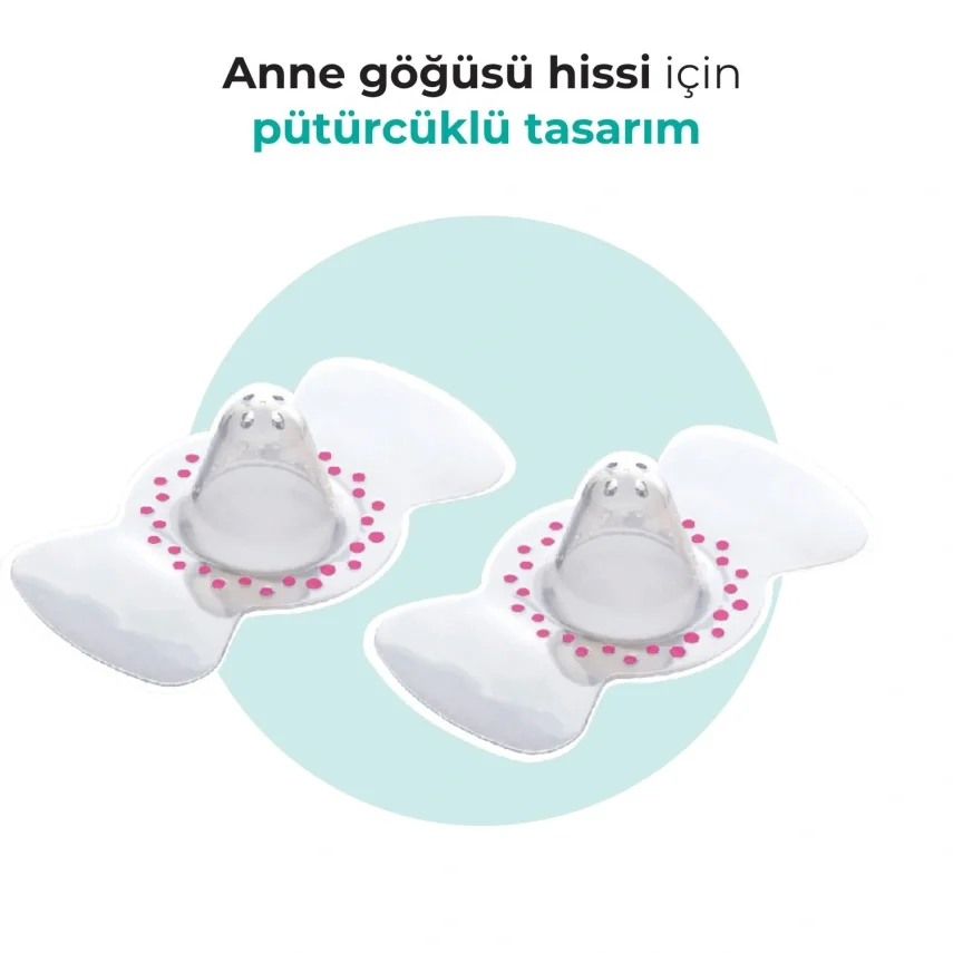 Mamajoo Silikon Göğüs Ucu Koruyucu Saklama Kutulu - 3