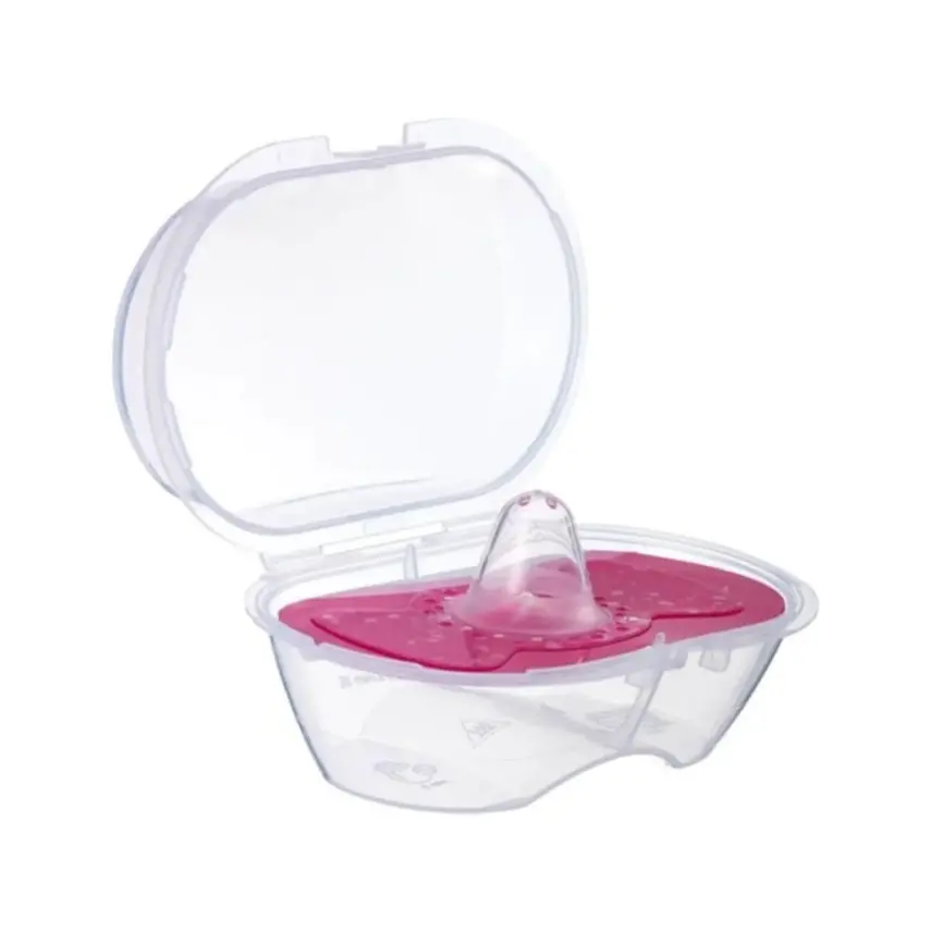 Mamajoo Silikon Göğüs Ucu Koruyucu Saklama Kutulu - 1