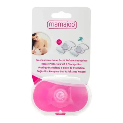 Mamajoo Silikon Göğüs Ucu Koruyucu Saklama Kutulu - 9