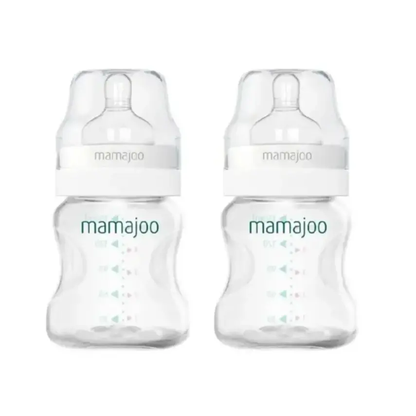 Mamajoo Silver PP Biberon 150 ml 2li - 1