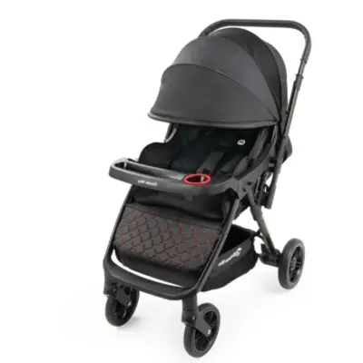 Mamma Mia Double Way Çift Yönlü Bebek Arabası Siyah (1)