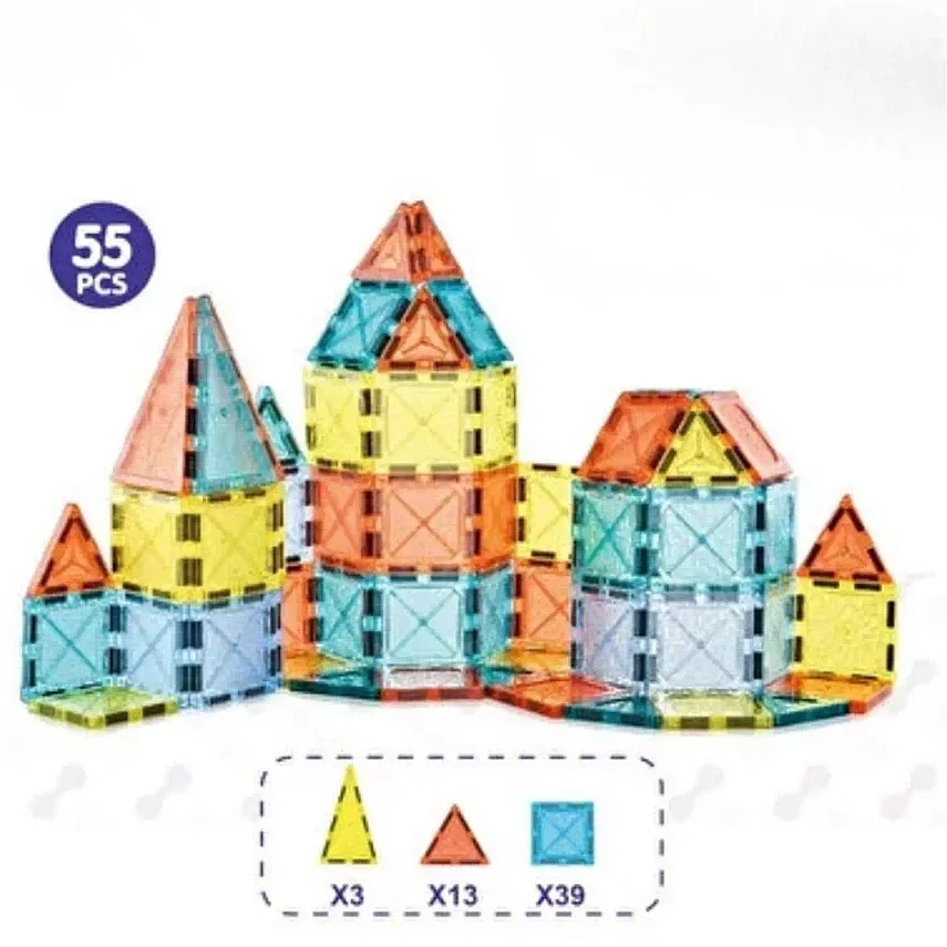 Manyetik Blok 5.5cm 55 Parça - 1
