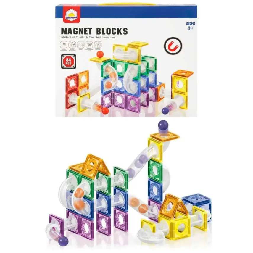 Manyetik Bloklar 84 Parça - 1