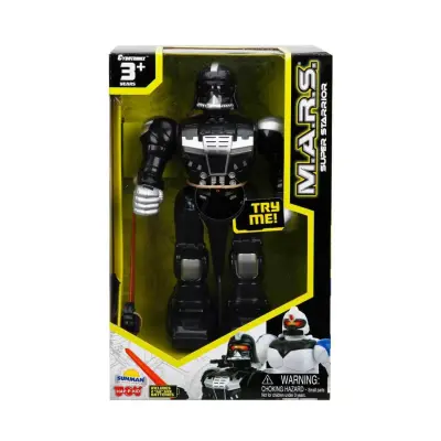 M.A.R.S Robot Sesli ve Işıklı Super Starrıor Siyah - 2