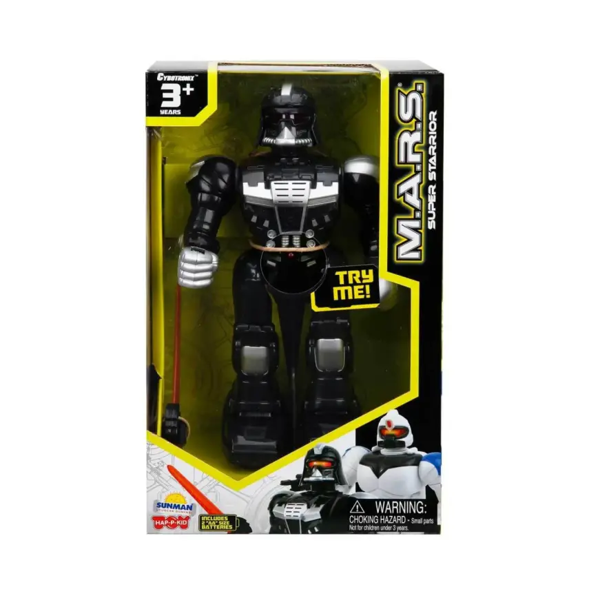 M.A.R.S Robot Sesli ve Işıklı Super Starrıor Siyah - 2