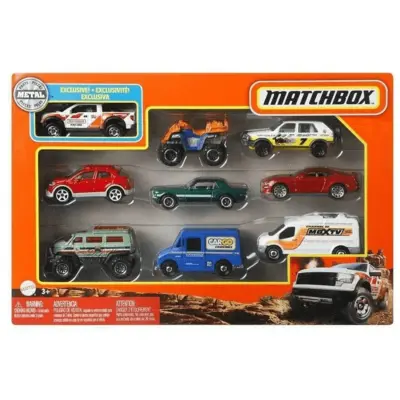 Matchbox Dokuzlu Araba Seti