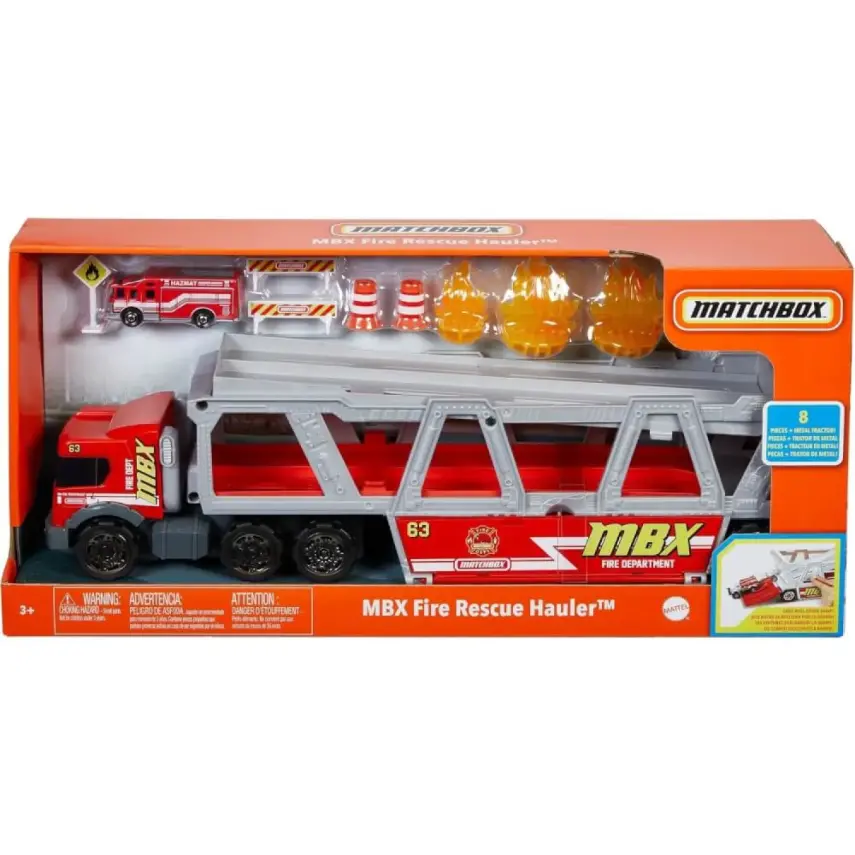 Matchbox Taşıyıcı İtfaiye Aracı Oyun Seti - 2