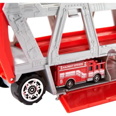 Matchbox Taşıyıcı İtfaiye Aracı Oyun Seti - 5