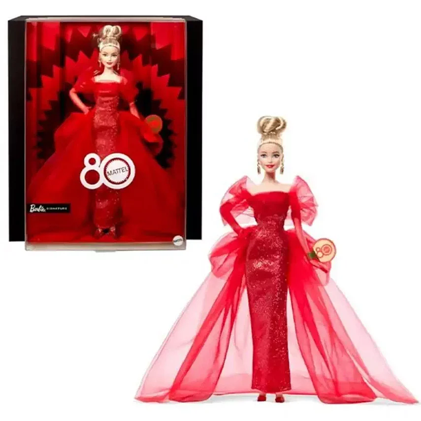 Mattel 80. Yıl Dönümü Koleksiyon Bebek - Sarışın - 2