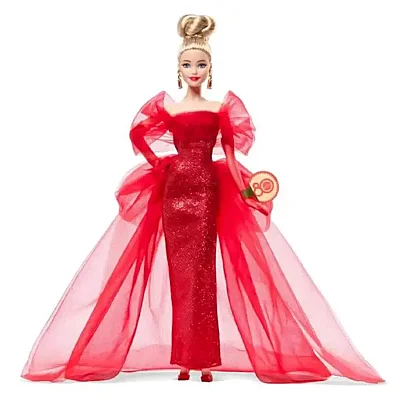 Mattel 80. Yıl Dönümü Koleksiyon Bebek - Sarışın