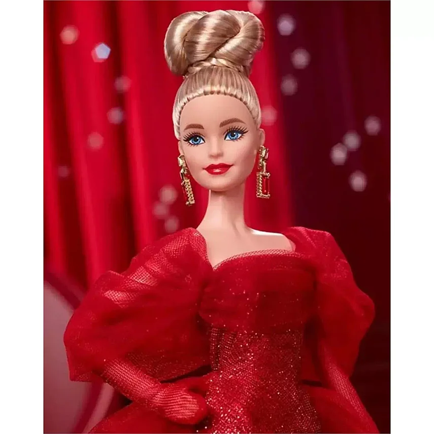 Mattel 80. Yıl Dönümü Koleksiyon Bebek - Sarışın - 4