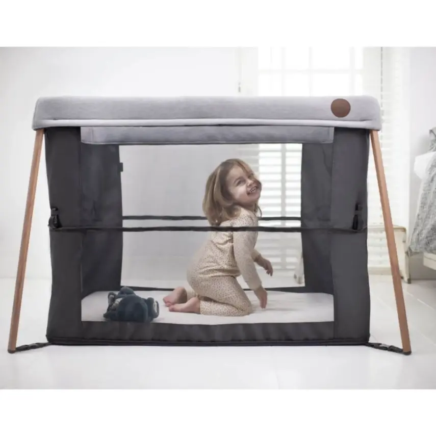 Maxi Cosi Iris 2'si 1 Arada Kolay Taşınabilir Seyahat Beşik 67X115 Cm Essential Graphite - 9