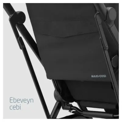 Maxi-Cosi Leona2 Bebek Arabası Essential Black - 11
