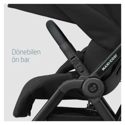 Maxi-Cosi Leona2 Bebek Arabası Essential Black - 10