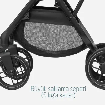 Maxi-Cosi Leona2 Çift Yönlü Uzatılabilir Sırt Desteği Tam Yatabilir Bebek Arabası Twillic Green - 14
