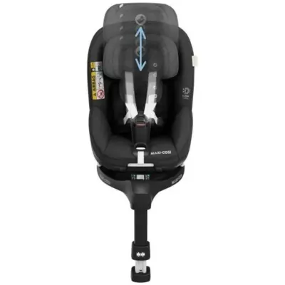 Maxi-Cosi Mica Pro Eco I-Size ADAC'lı Isofix'li 360 Dönebilir Yatabilir 0-18 kg Bebek Oto Koltuğu Authentic Black - 6