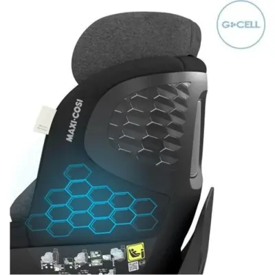 Maxi-Cosi Mica Pro Eco I-Size ADAC'lı Isofix'li 360 Dönebilir Yatabilir 0-18 kg Bebek Oto Koltuğu Authentic Black - 7