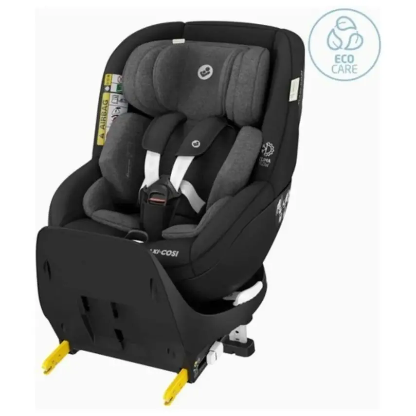 Maxi-Cosi Mica Pro Eco I-Size ADAC'lı Isofix'li 360 Dönebilir Yatabilir 0-18 kg Bebek Oto Koltuğu Authentic Black - 12