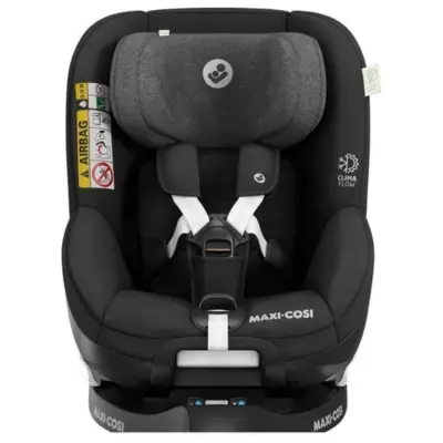 Maxi-Cosi Mica Pro Eco I-Size ADAC'lı Isofix'li 360 Dönebilir Yatabilir 0-18 kg Bebek Oto Koltuğu Authentic Black (1)