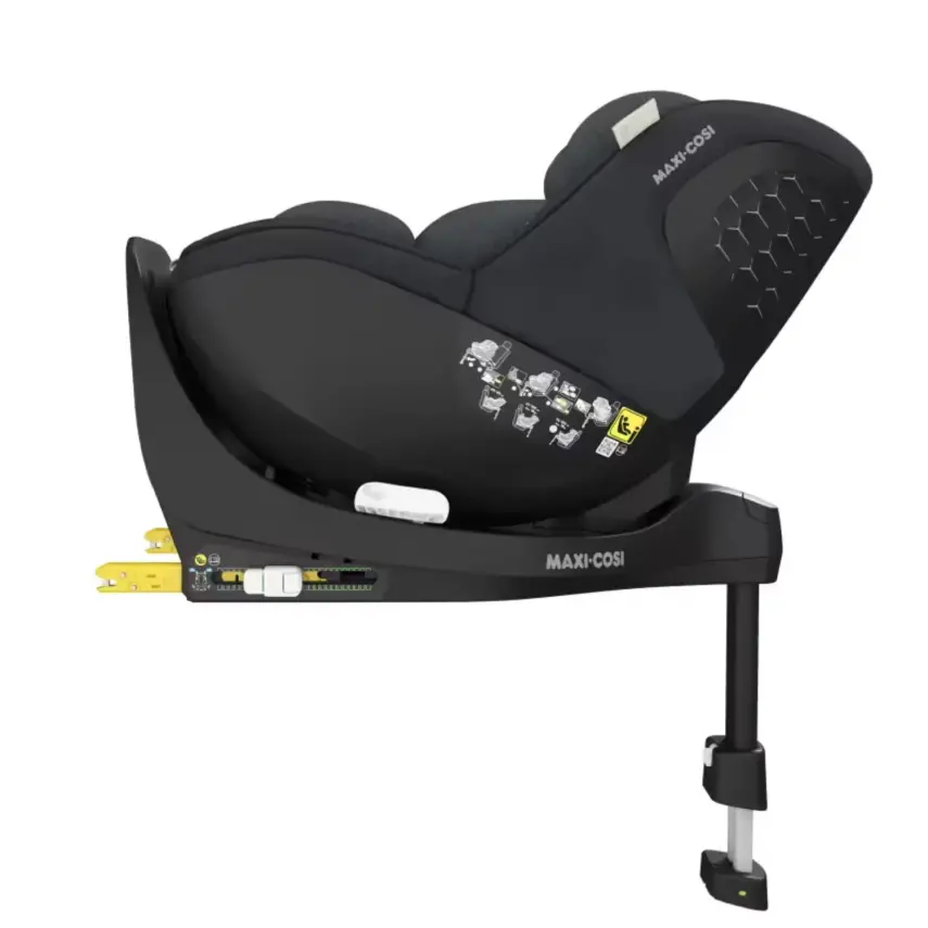Maxi-Cosi Mica Pro Eco I-Size ADAC'lı Isofix'li 360 Dönebilir Yatabilir 0-18 kg Bebek Oto Koltuğu Authentic Graphite - 10