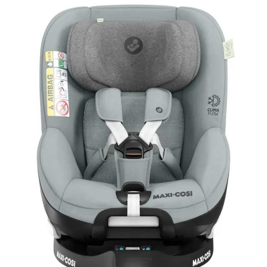 Maxi-Cosi Mica Pro Eco I-Size ADAC'lı Isofix'li 360 Dönebilir Yatabilir 0-18 kg Bebek Oto Koltuğu Authentic Grey - 4