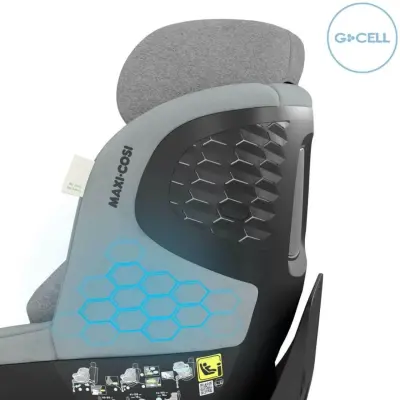 Maxi-Cosi Mica Pro Eco I-Size ADAC'lı Isofix'li 360 Dönebilir Yatabilir 0-18 kg Bebek Oto Koltuğu Authentic Grey - 9