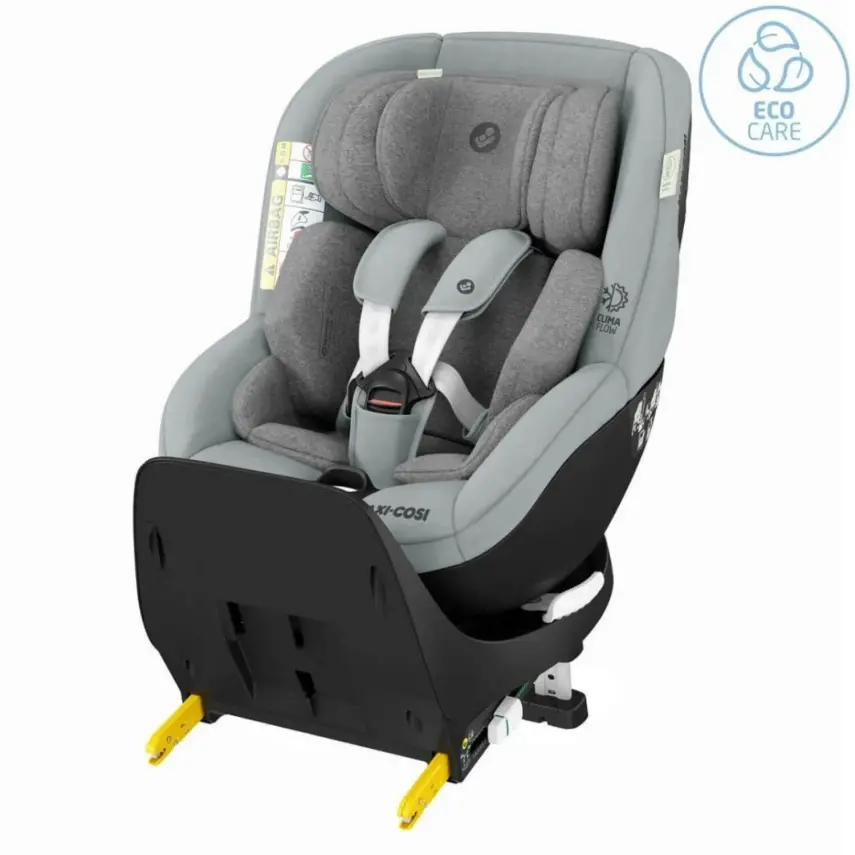 Maxi-Cosi Mica Pro Eco I-Size ADAC'lı Isofix'li 360 Dönebilir Yatabilir 0-18 kg Bebek Oto Koltuğu Authentic Grey - 11