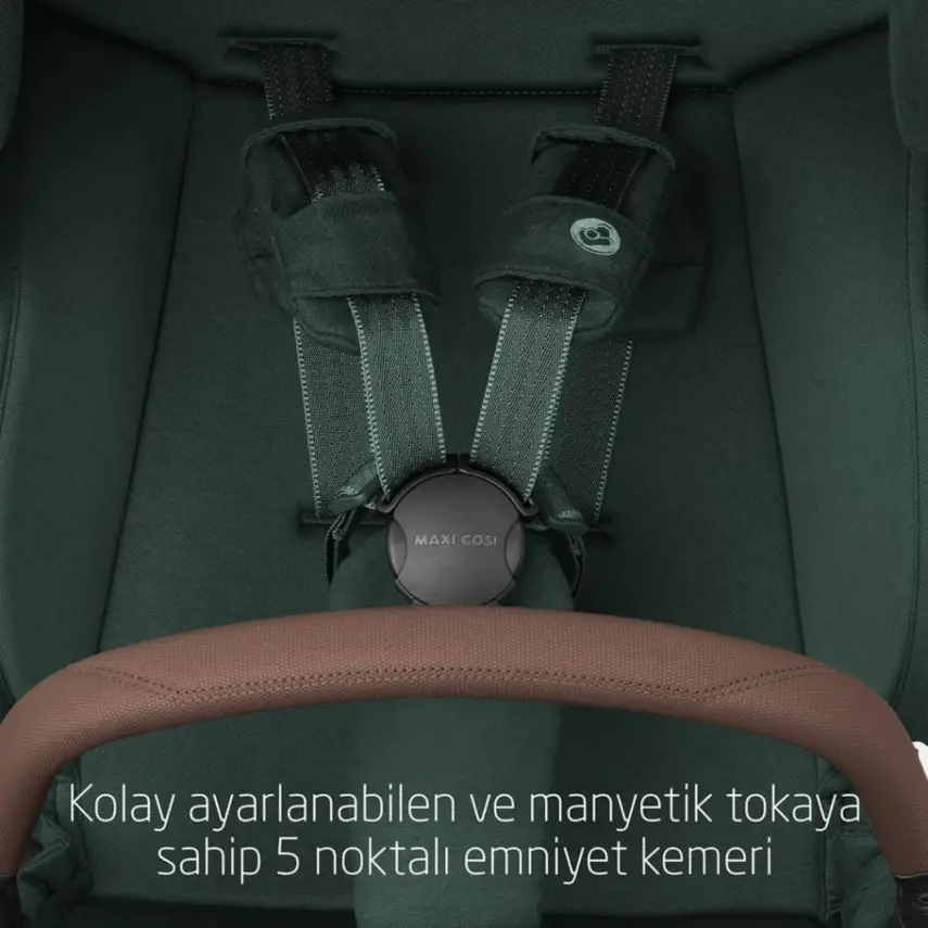 Maxi-Cosi Oxford Çift Yönlü Travel Sistem-Seyahat Sistem Bebek Arabası Twillic Green  - 9