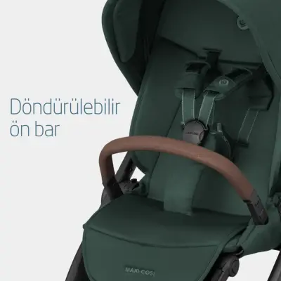 Maxi-Cosi Oxford Çift Yönlü Travel Sistem-Seyahat Sistem Bebek Arabası Twillic Green  - 12