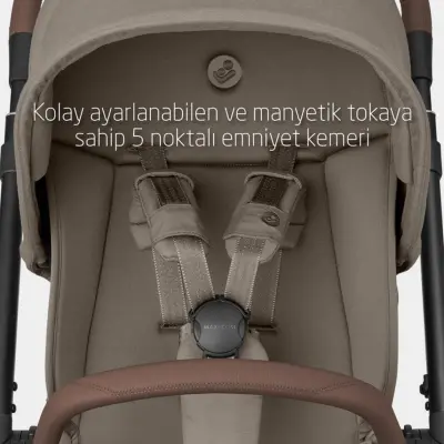 Maxi-Cosi Oxford Çift Yönlü Travel Sistem-Seyahat Sistem Bebek Arabası Twillic Truffle - 4