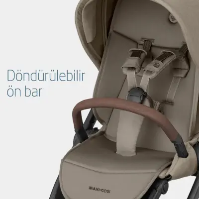 Maxi-Cosi Oxford Çift Yönlü Travel Sistem-Seyahat Sistem Bebek Arabası Twillic Truffle - 5