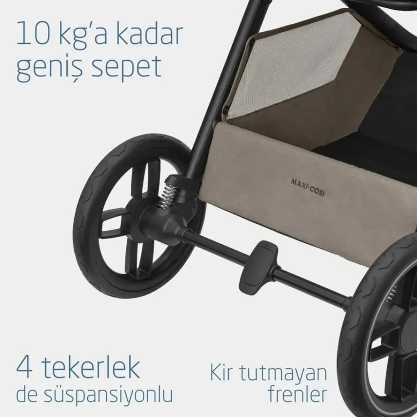 Maxi-Cosi Oxford Çift Yönlü Travel Sistem-Seyahat Sistem Bebek Arabası Twillic Truffle - 15
