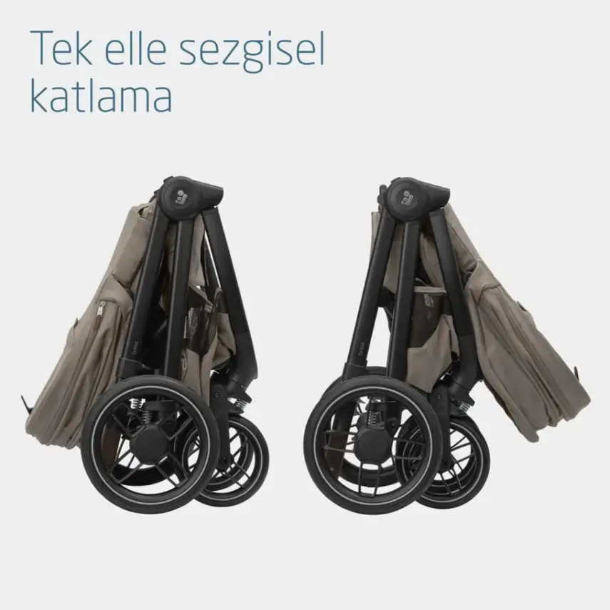 Maxi-Cosi Oxford Çift Yönlü Travel Sistem-Seyahat Sistem Bebek Arabası Twillic Truffle - 16