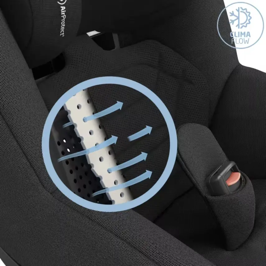 Maxi-Cosi Pearl 360 SlideTech Oto Koltuğu 0-18 Kg Authentic Black - 9