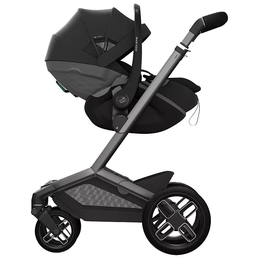 Maxi-Cosi Pebble Slide Pro Tam Yatabilen 0-13 Kg Ana Kucağı ve Oto Koltuğu Black - 4