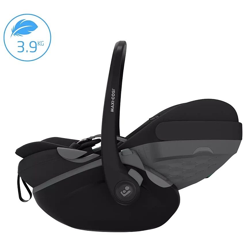 Maxi-Cosi Pebble Slide Pro Tam Yatabilen 0-13 Kg Ana Kucağı ve Oto Koltuğu Black - 7