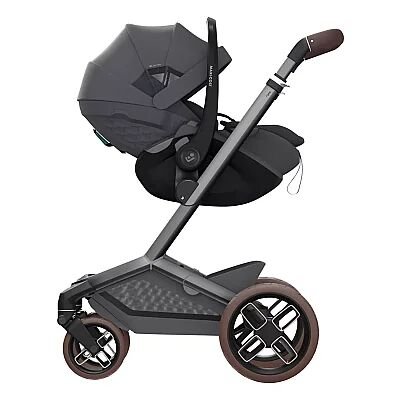 Maxi-Cosi Pebble Slide Pro Tam Yatabilen 0-13 Kg Ana Kucağı ve Oto Koltuğu Graphite - 4