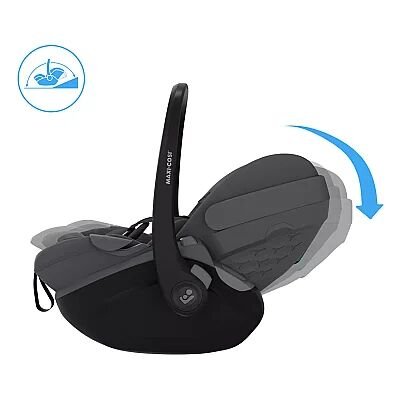 Maxi-Cosi Pebble Slide Pro Tam Yatabilen 0-13 Kg Ana Kucağı ve Oto Koltuğu Graphite - 8